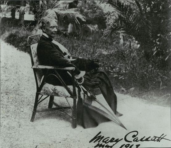 Mary Cassatt, May 1913